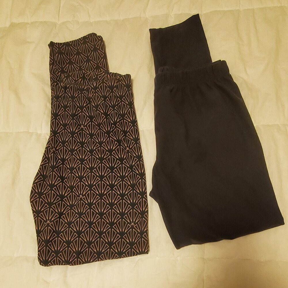 SweetLegs Women's Leggings 2 Pairs One Size Very Soft